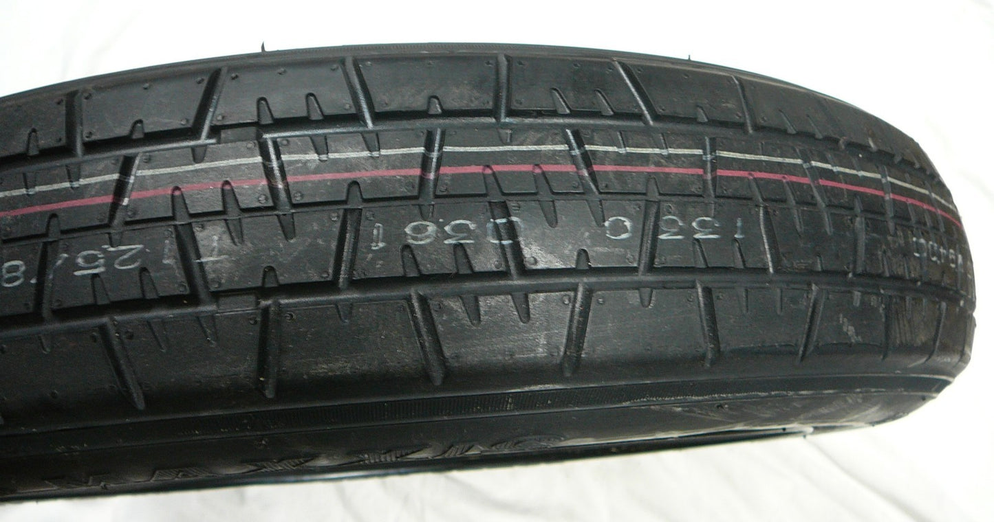 Never Used 2012 - 2018 Ford Focus OEM Emergency Donut Spare Tire T125/80R15 R1
