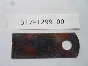 SNOWMOBILE SKI DOO Plate 517-1299-00 (1 Plate)