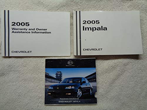 2005 Impala OEM Vehicle Owner's Manual