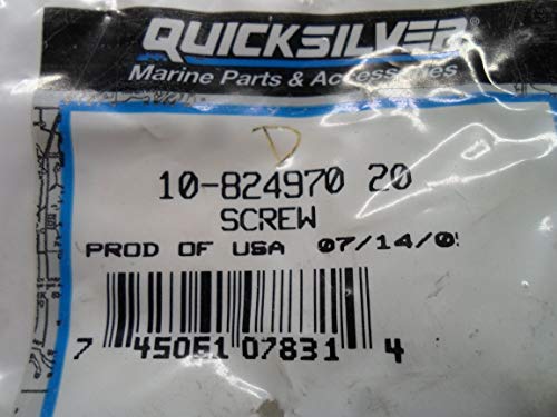 Outboard Quicksilver Mercury Screw 10-824970 (1 Screw)
