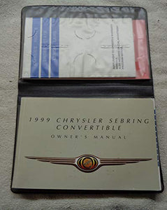 1999 Sebring Convertible OEM Vehicle Owners Manual