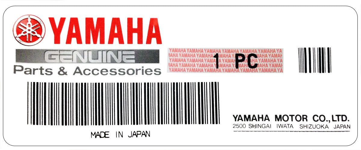 Yamaha 90201-06557-00 Washer, Plate; 902010655700 Made by Yamaha