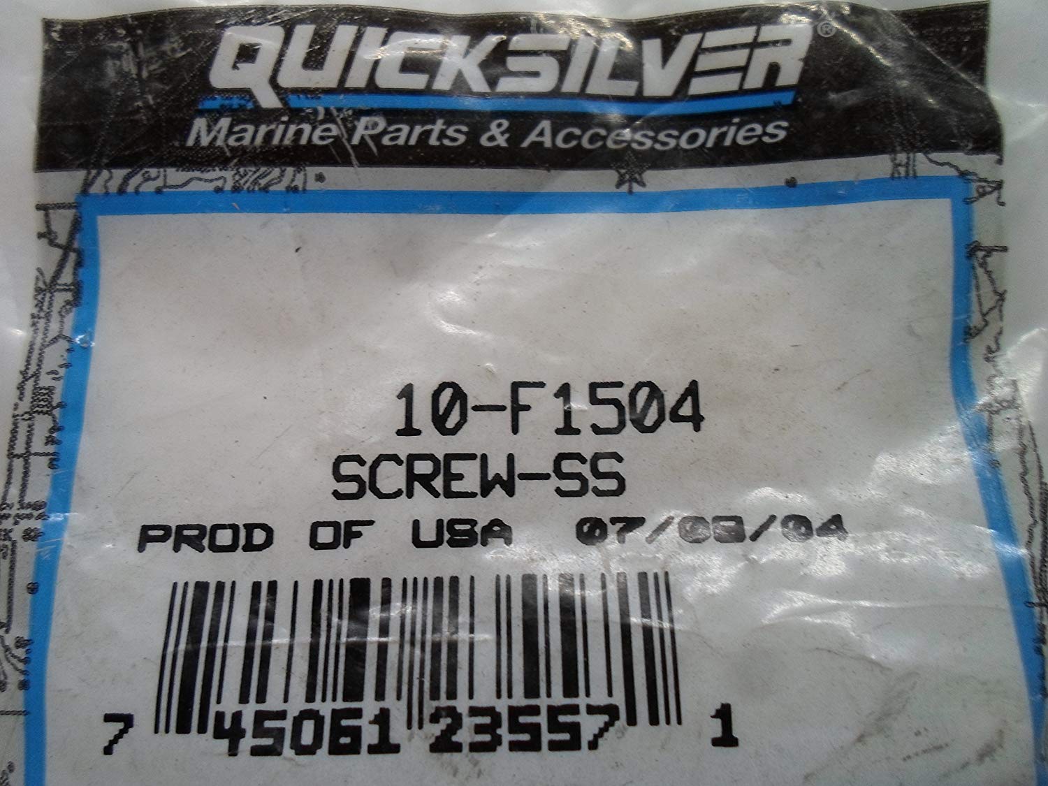 Quicksilver / Mercury 10-F1504 1 Screw