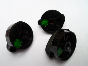 95 - 04 FORD RANGER  GREEN CLIMATE CONTROL KNOB SET OF 3 OEM FREE SHIPPING